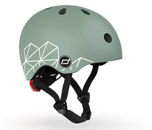 Scoot & Ride Kask Ochronny XXS-S dla dzieci 1-5 lat Green Lines - 1039896 - zdjęcie 3